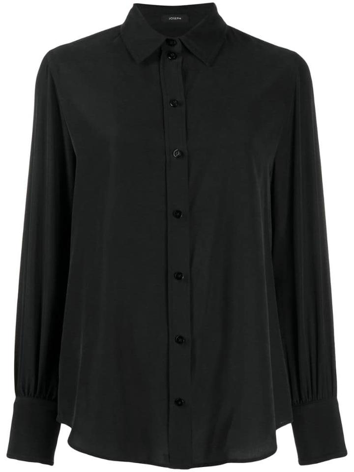 Joseph Klein Tailored Blouse - Black