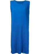 Issey Miyake Cauliflower - A-poc Pleats 2 Dress - Women - Polyester - One Size, Blue, Polyester