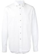 Ami Alexandre Mattiussi Large Fit Shirt Flannel Pocket - Blue