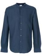 Aspesi Long-sleeved Korean Shirt - Blue