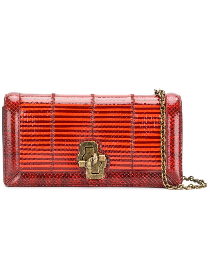 Bottega Veneta Olimpia Knot Bag - Yellow & Orange