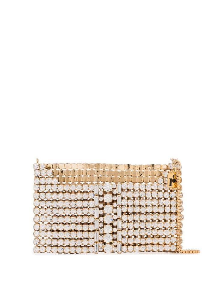 Rosantica Mini Luna Crystal Bag - Metallic