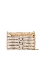 Rosantica Mini Luna Crystal Bag - Metallic