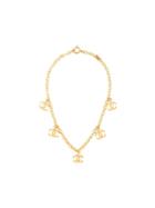 Chanel Pre-owned Cc Chain Necklace - Gold