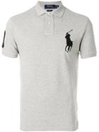 Polo Ralph Lauren Embroidered Big Pony Polo Shirt - Grey