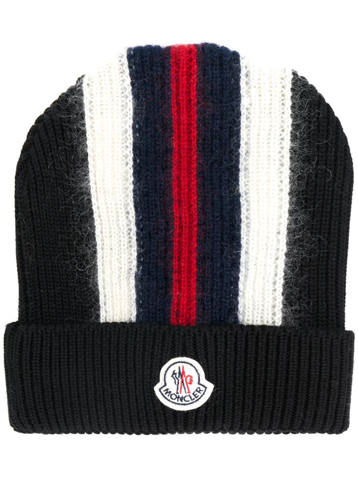 Moncler Striped Beanie - Multicolour