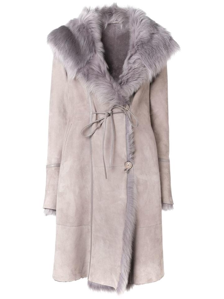 Liska Liska Lammkurzmantel Hellgrau Furs & Skins->lamb Fur - Grey