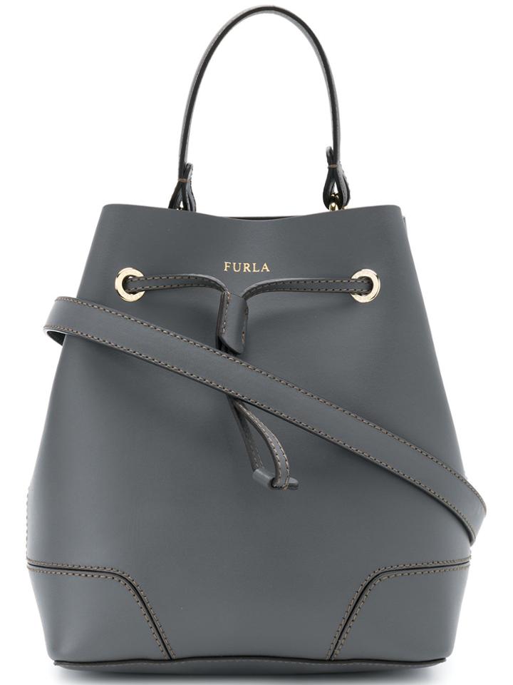 Furla Stacy Shoulder Bag - Grey