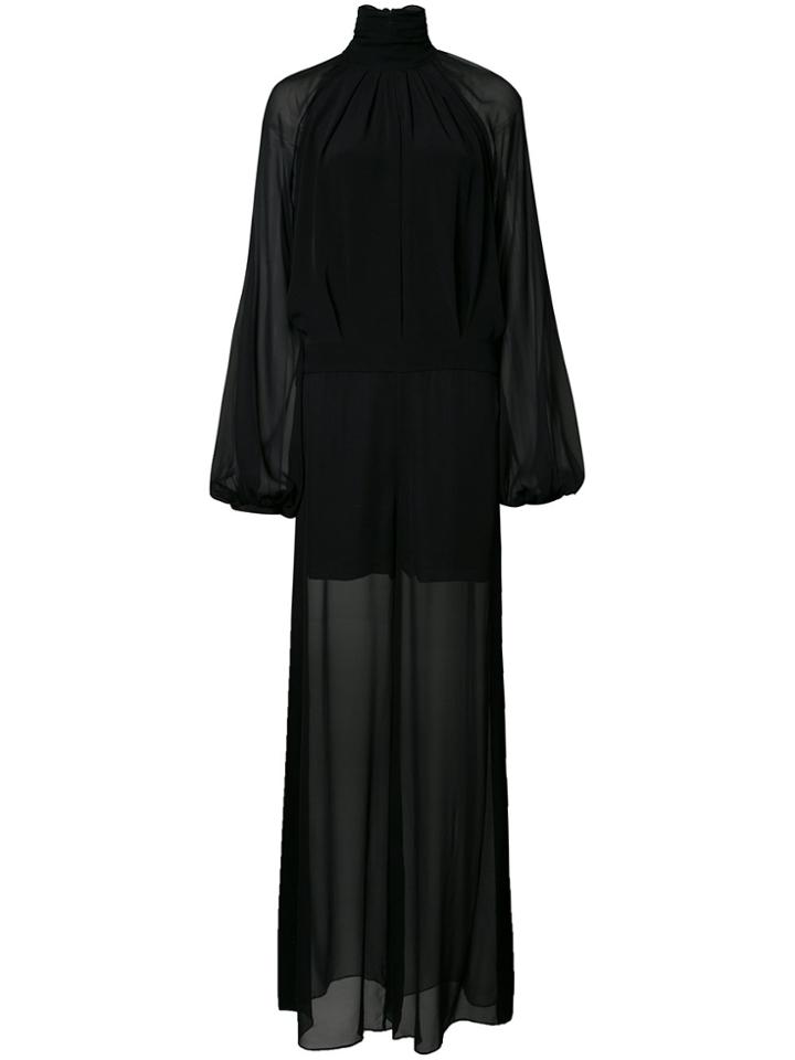 Haney Sheer Jumpsuit - Black