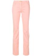 Cavalli Class Straight-leg Trousers - Nude & Neutrals