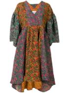 Henrik Vibskov Floral Patchwork Dress - Green