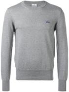 Vivienne Westwood Man Crew Neck Jumper, Size: Large, Grey, Cotton