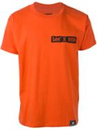 House Of Holland 'hoh X Lee Collaboration' T-shirt, Men's, Size: Small, Yellow/orange, Cotton