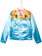 Calvin Klein Kids Western Style Trucker Jacket - Blue