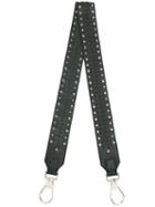 Furla Studded Shoulder Strap, Women's, Black, Calf Leather