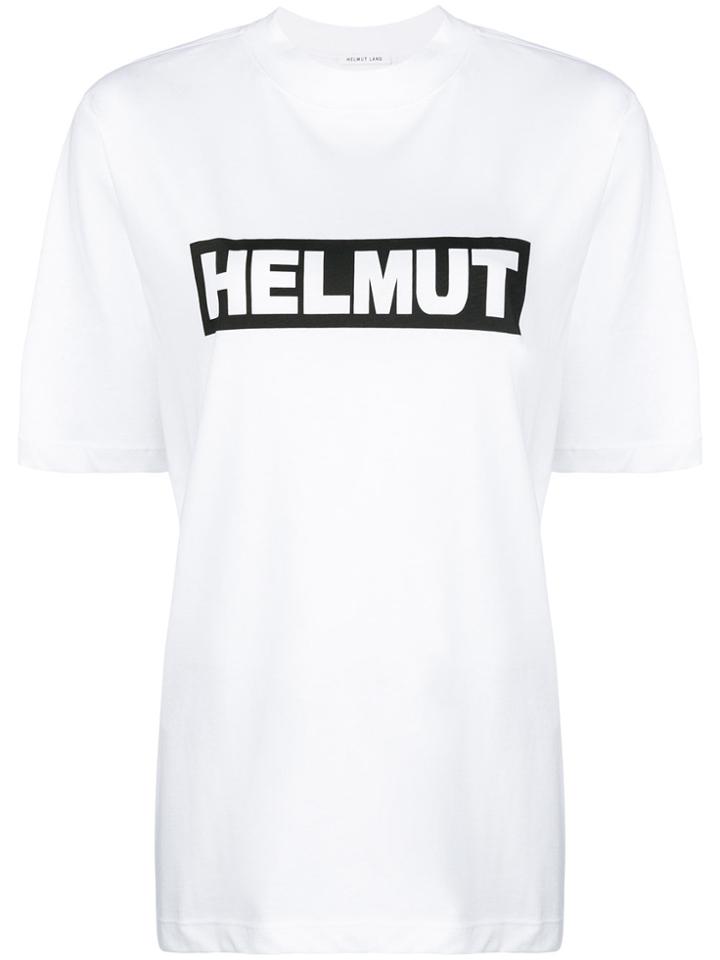 Helmut Lang Box Logo T-shirt - White