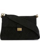 Chanel Vintage Quilted Shoulder Bag, Women's, Black
