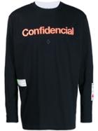 Marcelo Burlon County Of Milan 'confidential' Sweatshirt - Black
