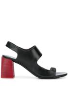Marsèll Block Heel Sandals - Black