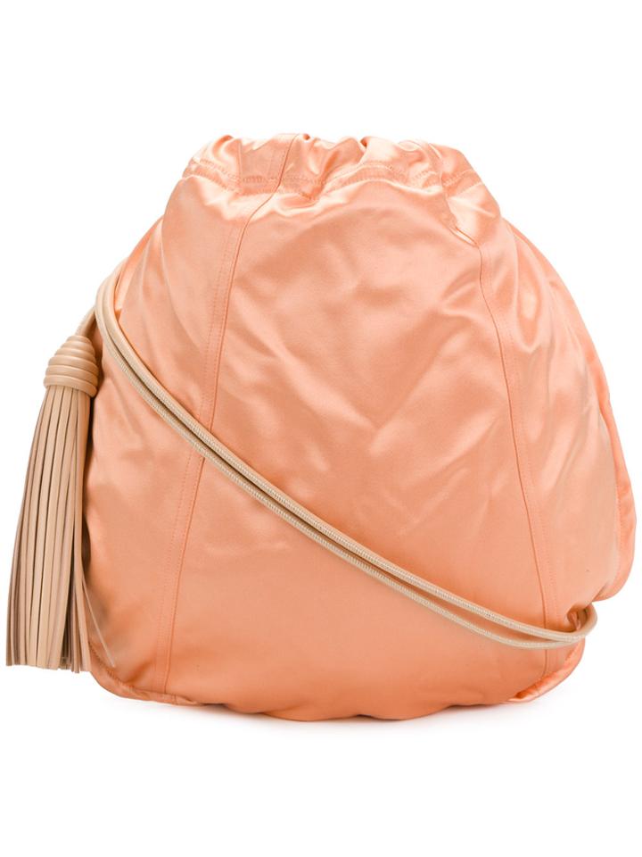 Nina Ricci Drawstring Shoulder Bag - Yellow & Orange