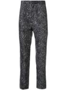 Charles Jeffrey Loverboy Scribble Print Trousers - Green