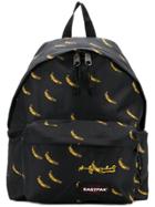 Eastpak Banana Print Backpack - Black