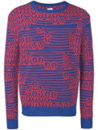 Opening Ceremony Umd X Opening Ceremony Jumper, Men's, Size: Medium, Blue, Merino