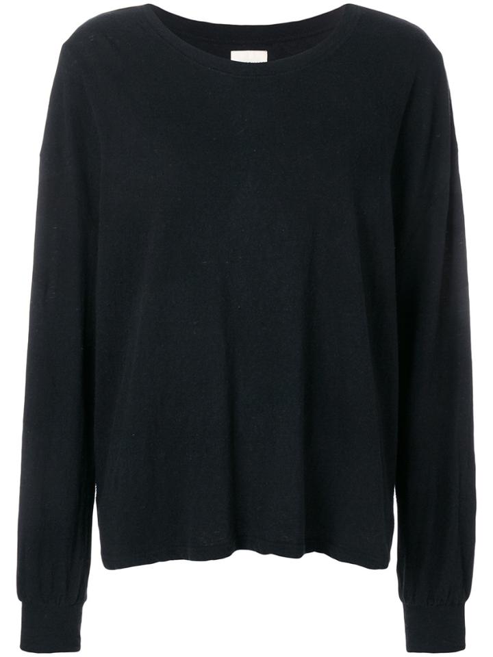 Simon Miller Fine Knit Boxy Top - Black