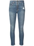 Veronica Beard High-rise Skinny Jeans - Blue