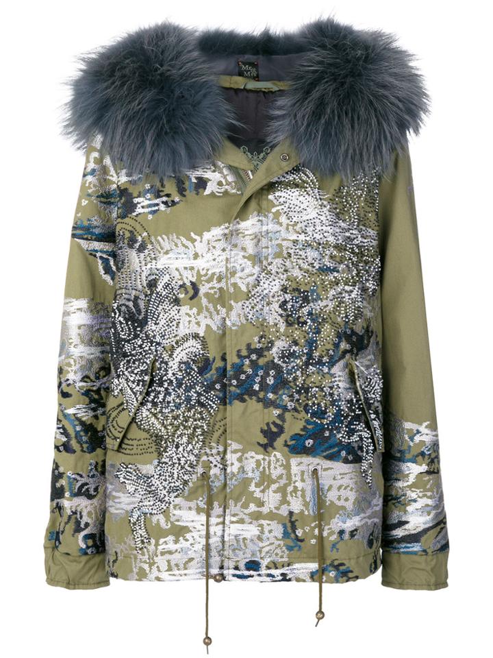 Mr & Mrs Italy Jonathan Riss Parka Coat - Green