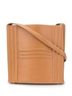 Hermès Pre-owned Cadena Kelly Shoulder Bag Ardennes - Brown