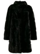 Simonetta Ravizza Mid-length Coat - Black