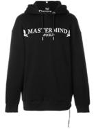 Mastermind Japan Distressed Logo Hoodie - Black
