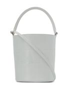 Jil Sander Round Bucket Bag - White