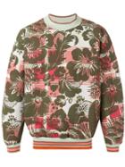Vivienne Westwood Man Floral Print Sweatshirt, Men's, Size: Large, Green, Cotton/polyester/spandex/elastane