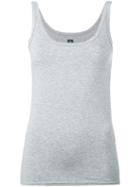 Eleventy - Scoop Neck Vest - Women - Modal/spandex/elastane - M, Grey, Modal/spandex/elastane