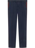 Gucci 60s Pant With Web - Blue