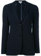 Boglioli - Patch Pockets Blazer - Women - Cotton/cupro - 40, Blue, Cotton/cupro