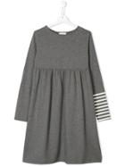 Douuod Kids Striped Sleeve Dress - Unavailable