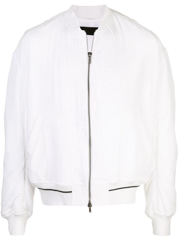 Haider Ackermann Bomber Jacket - White