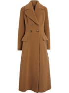 Burberry Shearling Tailored Coat - Brown