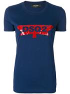 Dsquared2 Logo Patch T-shirt - Blue