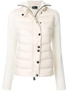 Moncler Grenoble Padded Cropped Jacket - White