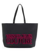 Versace Jeans Couture Large Logo Tote Bag - Black