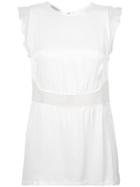 Tufi Duek Sheer Panels Blouse - 58151