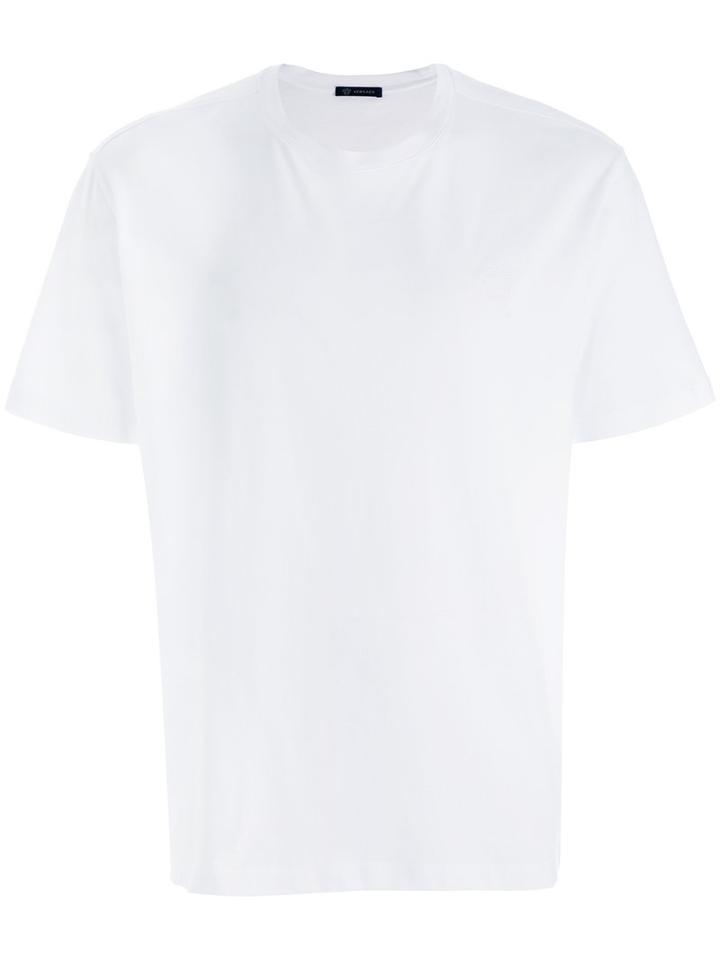 Versace - Medusa Logo T-shirt - Men - Cotton - Xxl, White, Cotton
