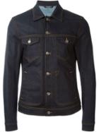 Dolce & Gabbana Denim Jacket, Men's, Size: 50, Blue, Cotton/spandex/elastane