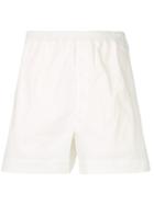 Rick Owens Boxer Track Shorts - White