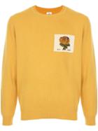 Kent & Curwen Patch Sweater - Yellow