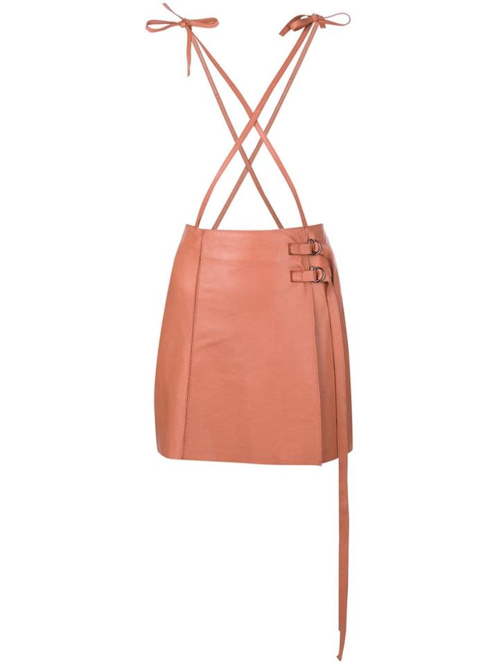 Alysi Mini Biker Skirt - Pink & Purple